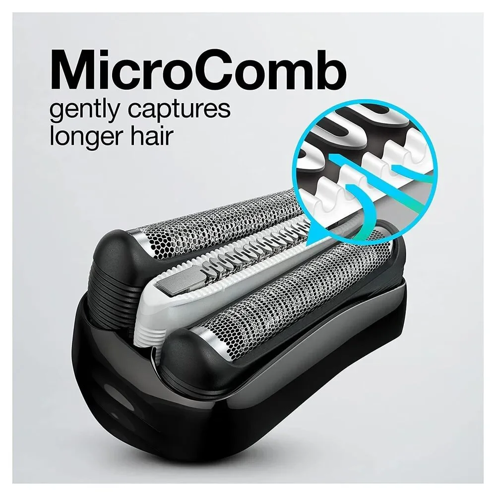 Braun Series 3 ProSkin Men's Electric Razor Trimmer Rechargeable 4pcs Open Box